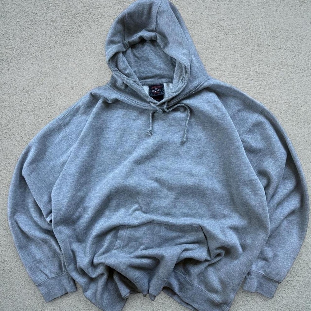Orange County Choppers Gray Hoodie XXL Y2K Vintage Mens Sweatshirt